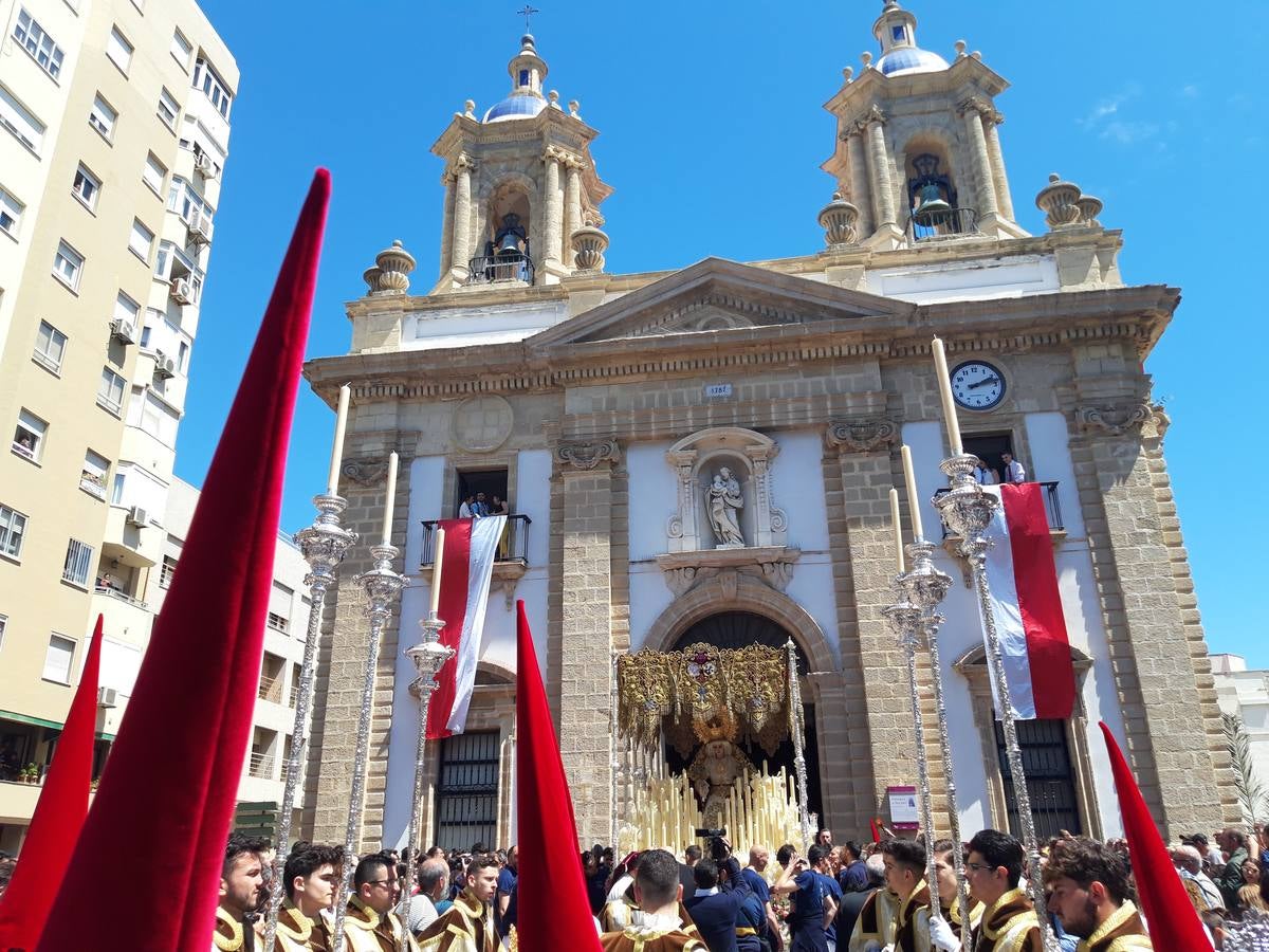 FOTOS: Borriquita en la Semana Santa de Cádiz 2019. Domingo de Ramos