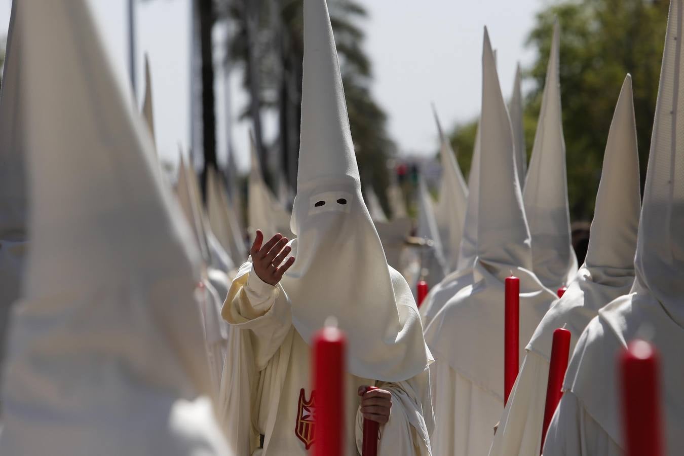 La procesión de la Hermanda de la Merced de Córdoba, en imágenes