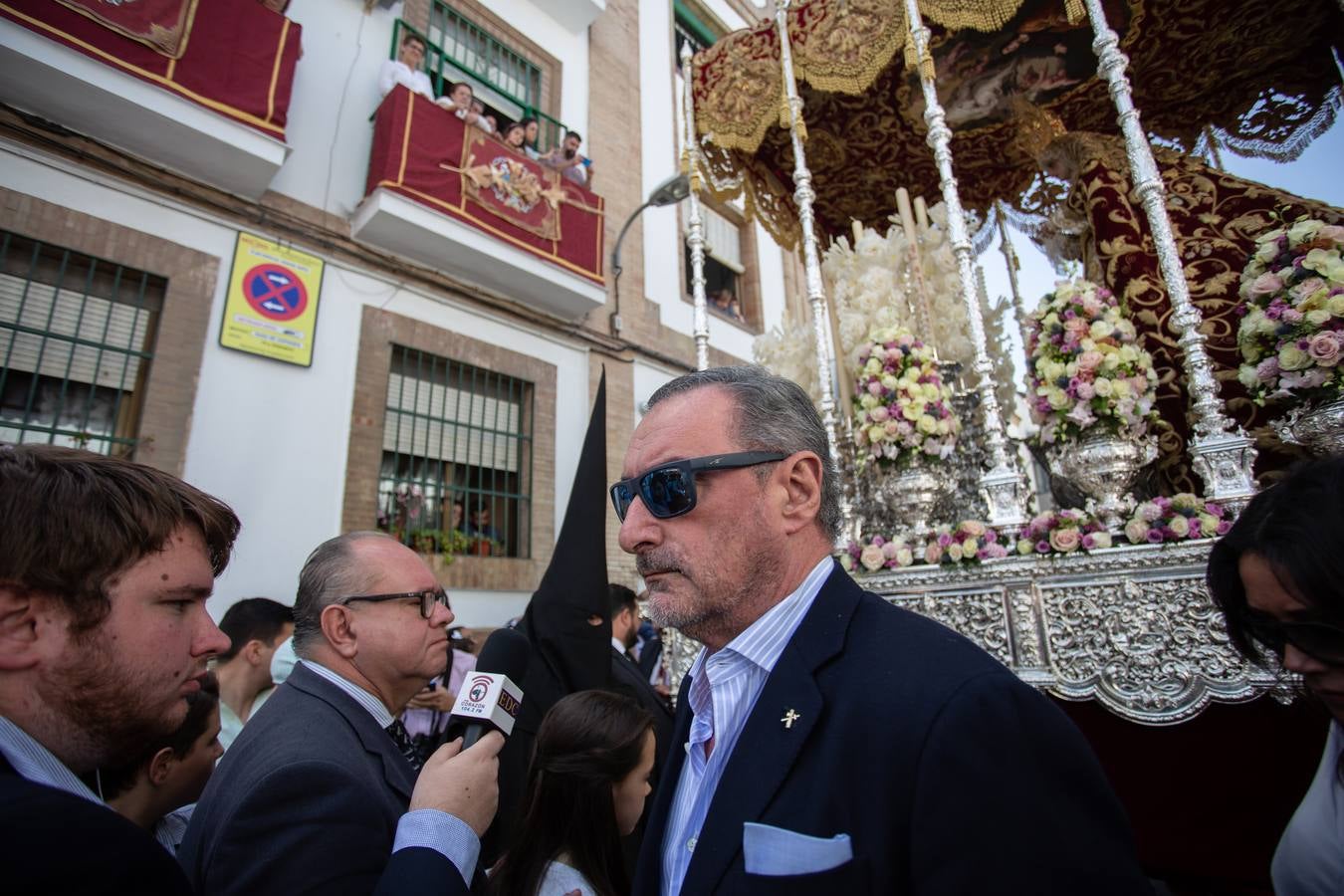 Estación de penitencia del Tiro de Línea el Lunes Santo