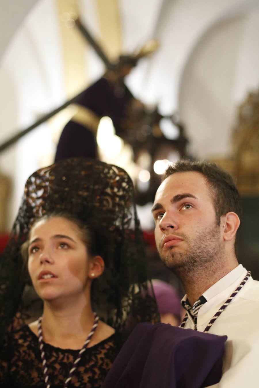 La lluvia de lágrimas en la Pasión por la suspensión, en imágenes