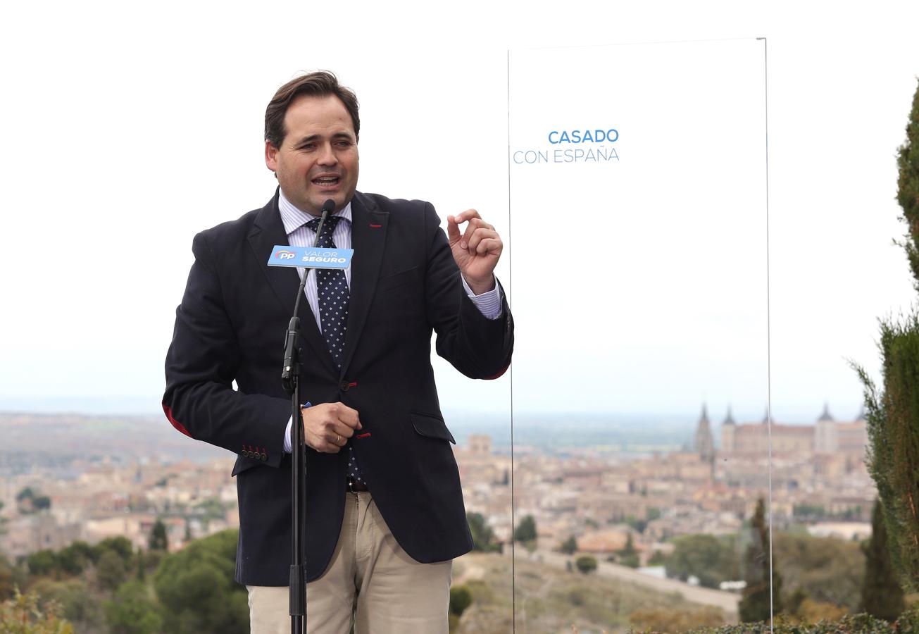 En imágenes: Pablo Casado, en Toledo