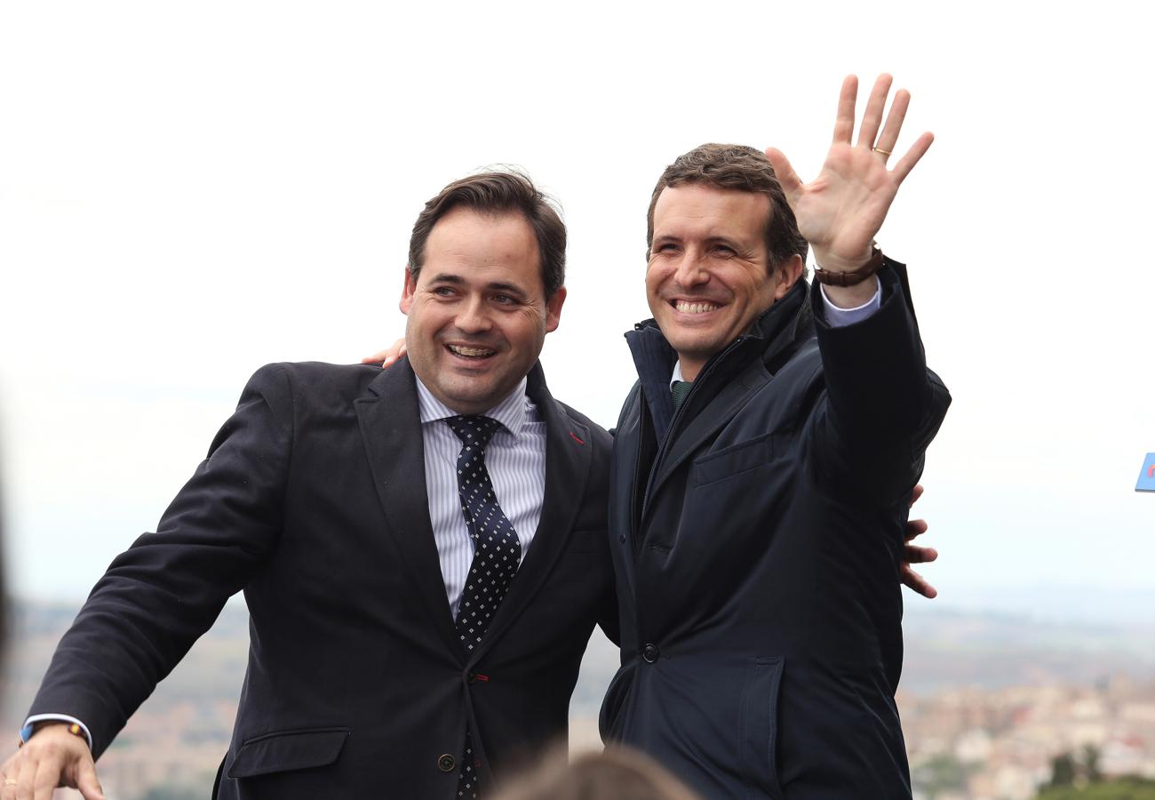 En imágenes: Pablo Casado, en Toledo