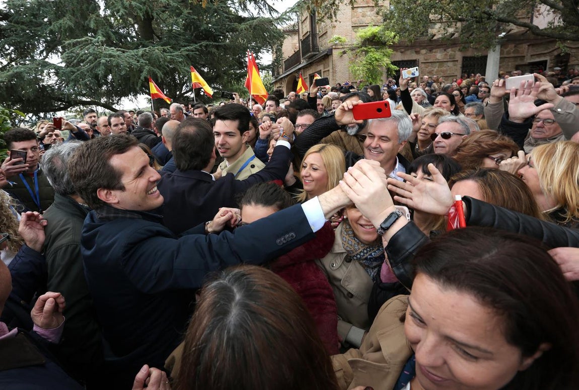 En imágenes: Pablo Casado, en Toledo