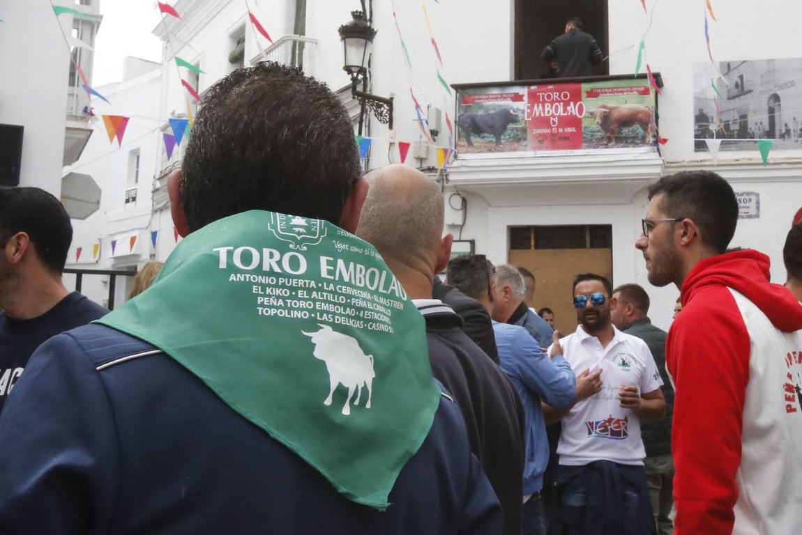 FOTOS: Toro &#039;embolao&#039; de Vejer 2019. Domingo de Resurrección