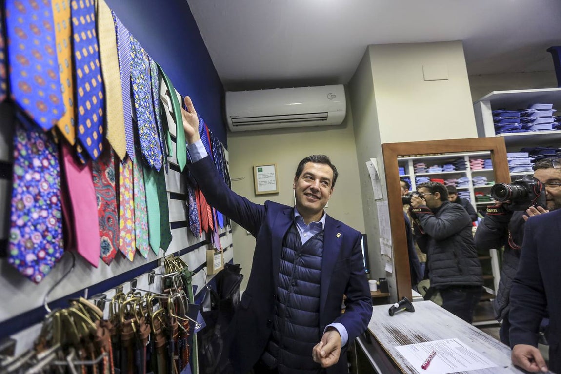 El presidente Moreno Bonilla visita El Puerto