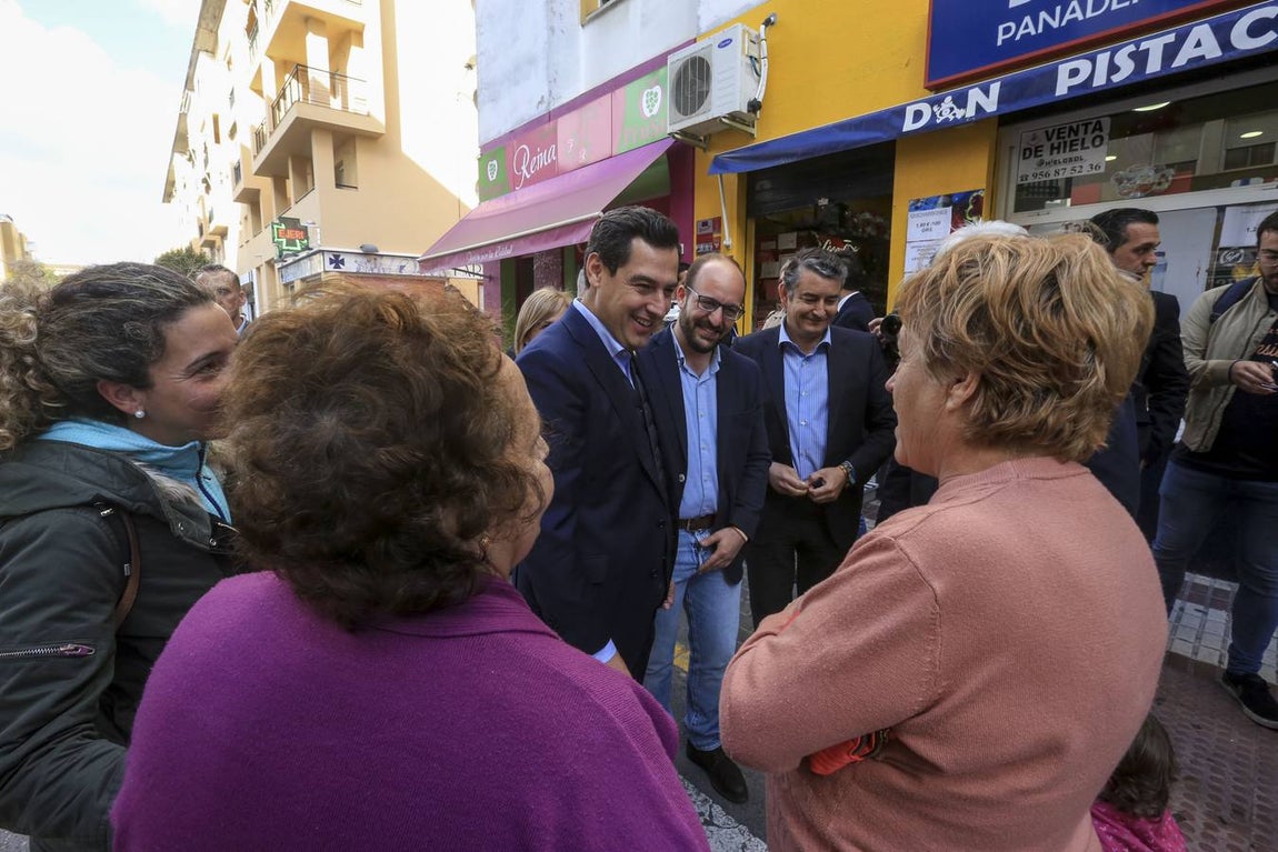 El presidente Moreno Bonilla visita El Puerto
