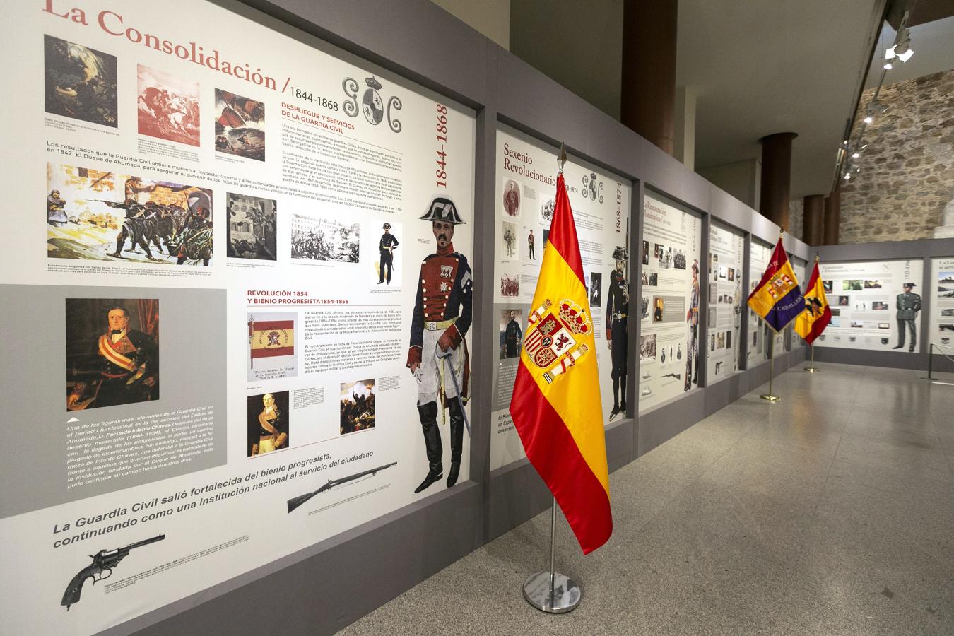 La Guardia Civil celebra 175 años con una exposición en el Museo del Ejército