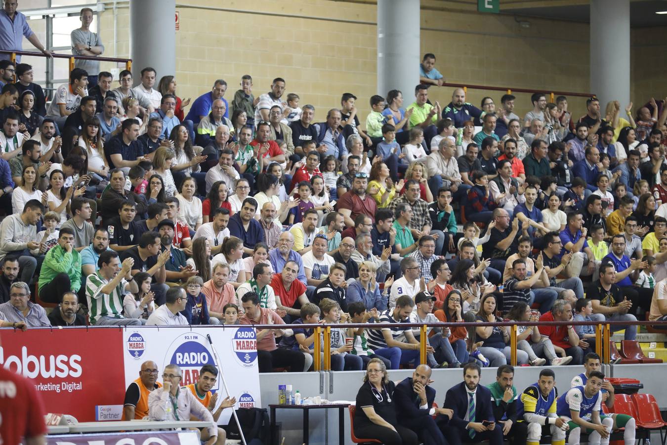 La alegría del Córdoba Futsal por el play-off, en imágenes