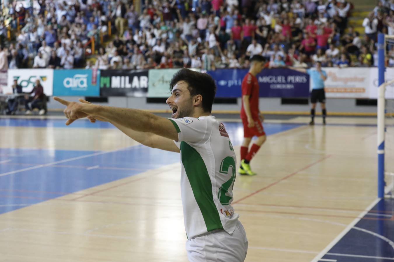 La alegría del Córdoba Futsal por el play-off, en imágenes