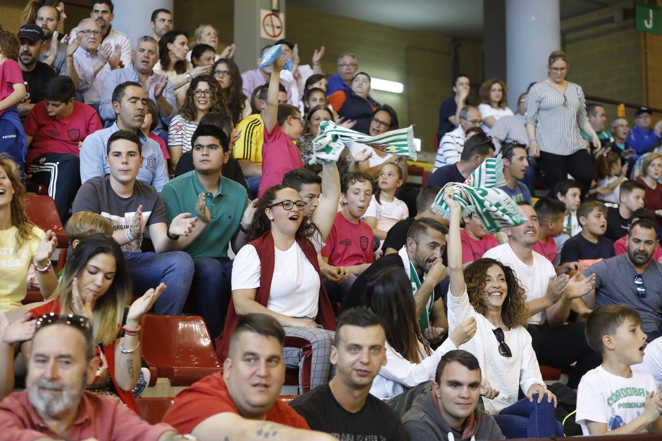 La alegría del Córdoba Futsal por el play-off, en imágenes