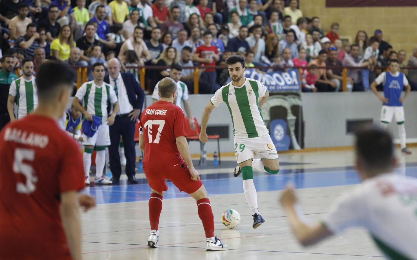 La alegría del Córdoba Futsal por el play-off, en imágenes