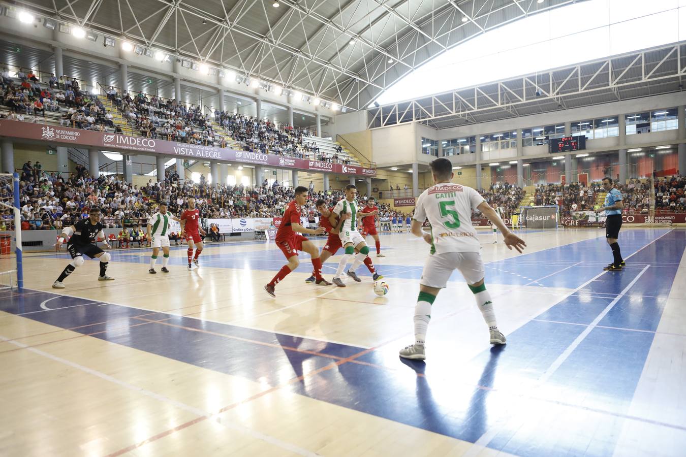 La alegría del Córdoba Futsal por el play-off, en imágenes