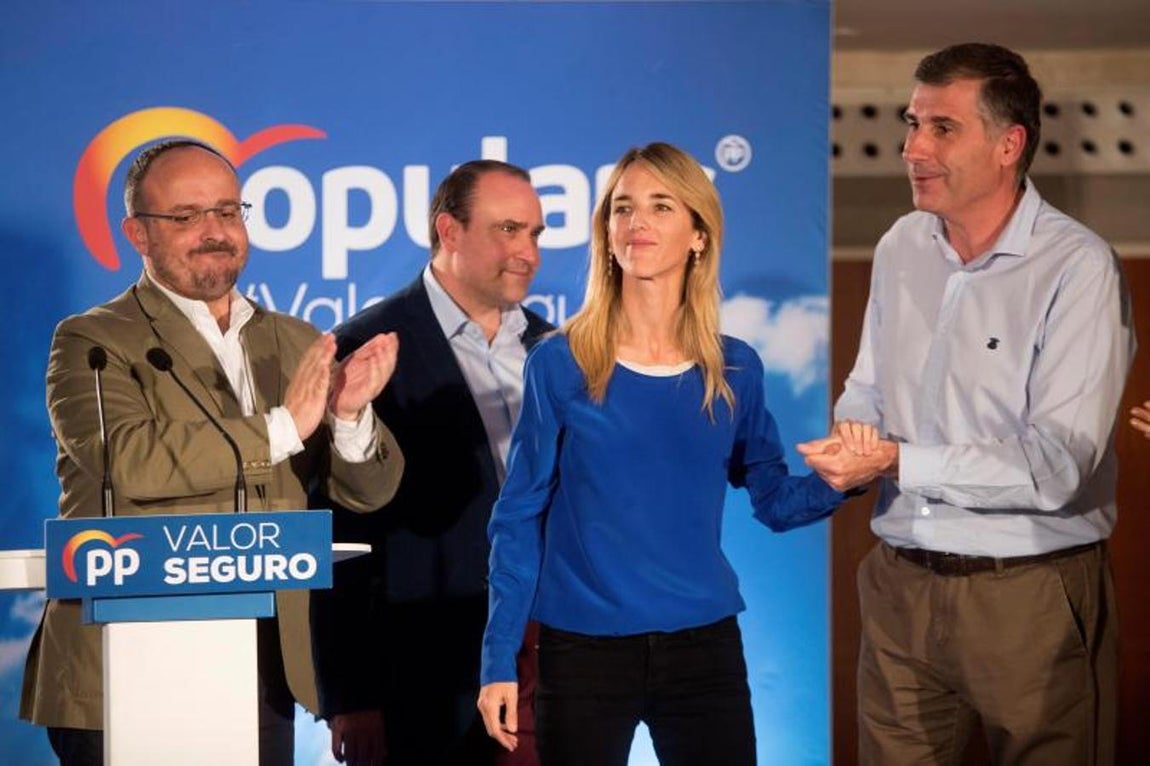Sede del PP en Barcelona. 