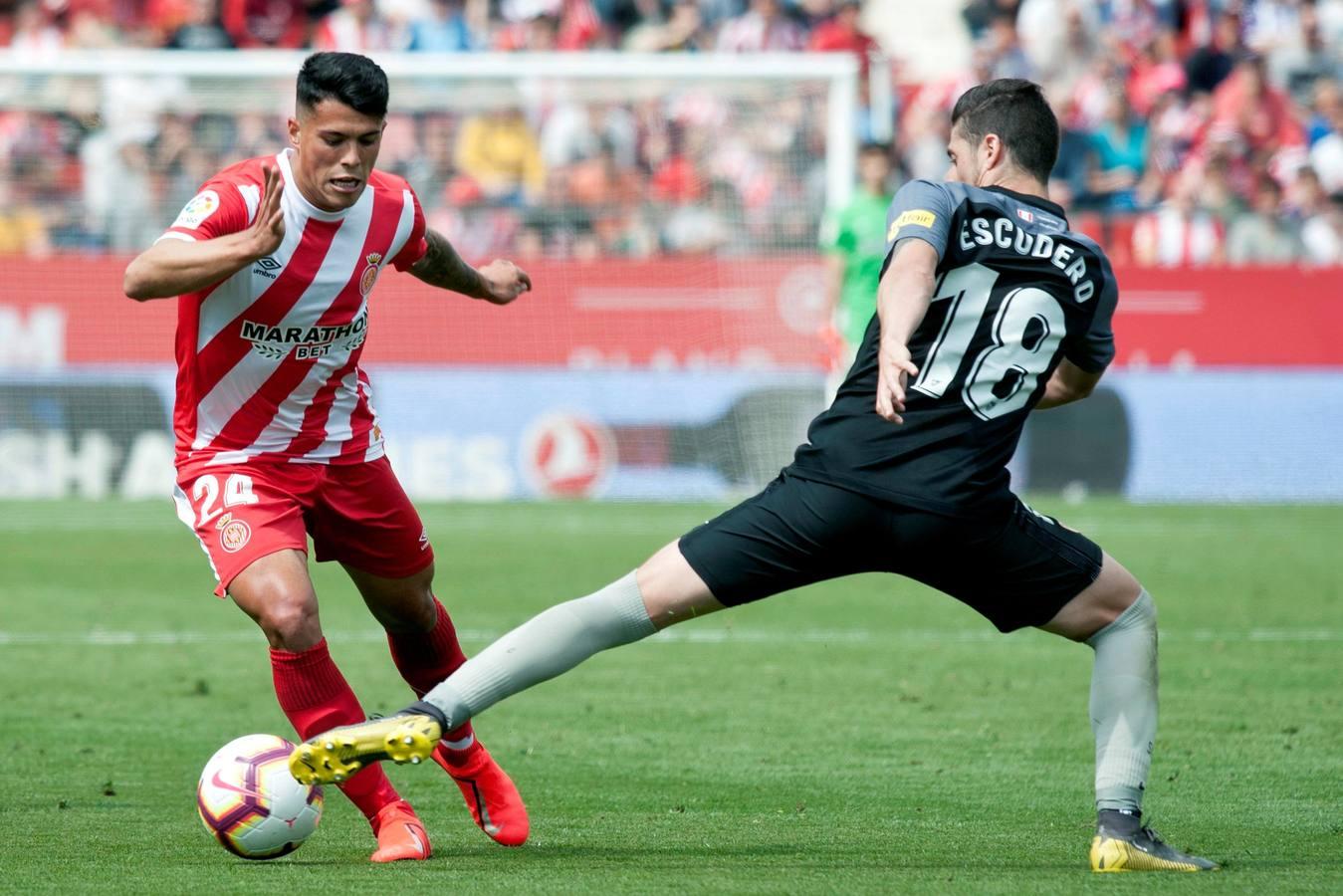 En imágenes, la derrota del Sevilla ante el Girona (1-0)