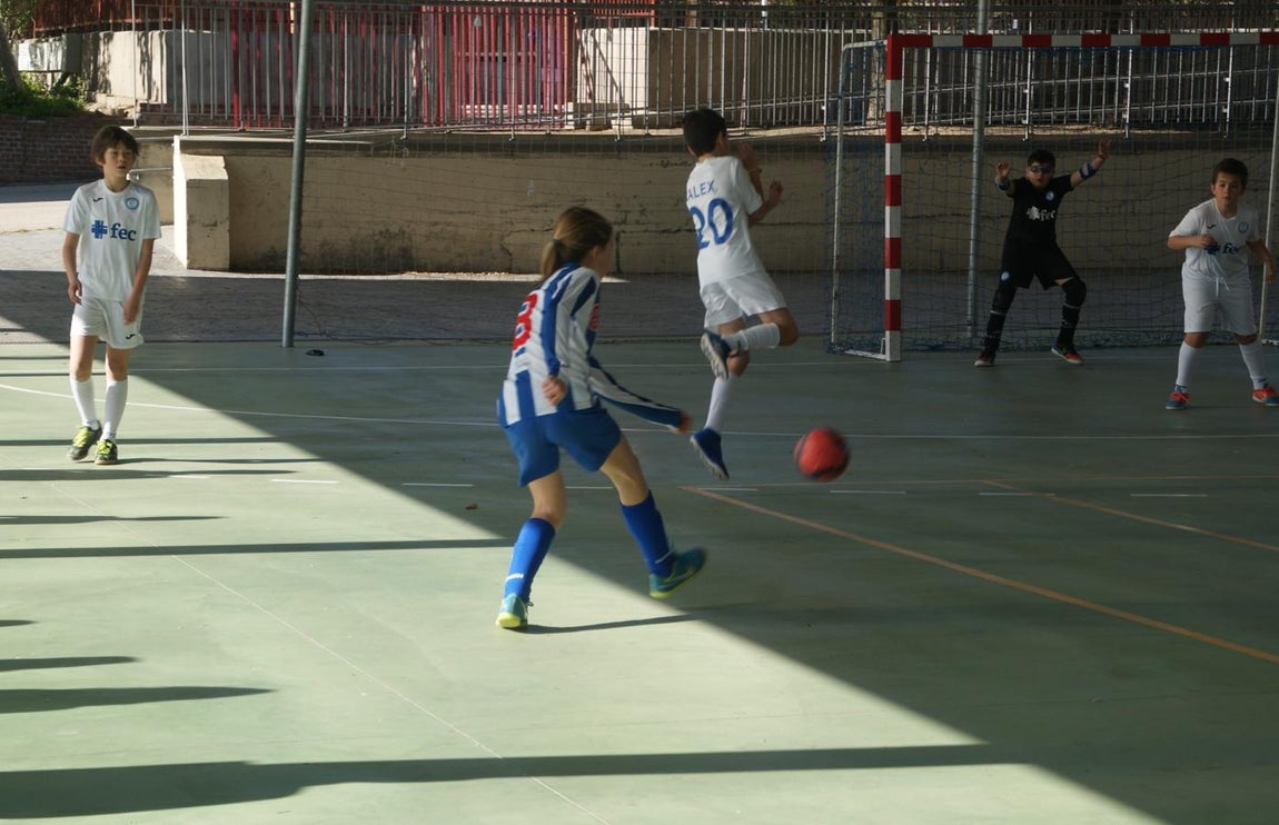 Las mejores imágenes del encuentro entre Nuestra Señora del Recuerdo y Vedruna Escuelas Inter «C»