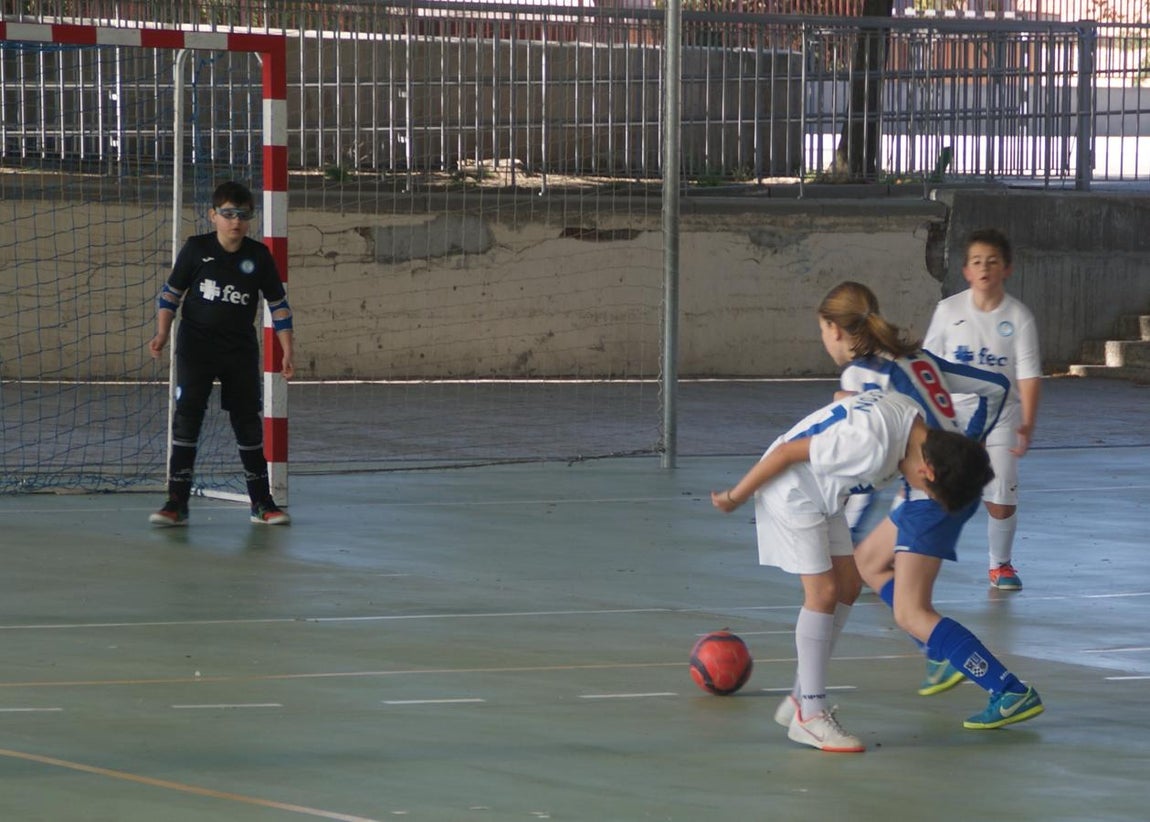 Las mejores imágenes del encuentro entre Nuestra Señora del Recuerdo y Vedruna Escuelas Inter «C»