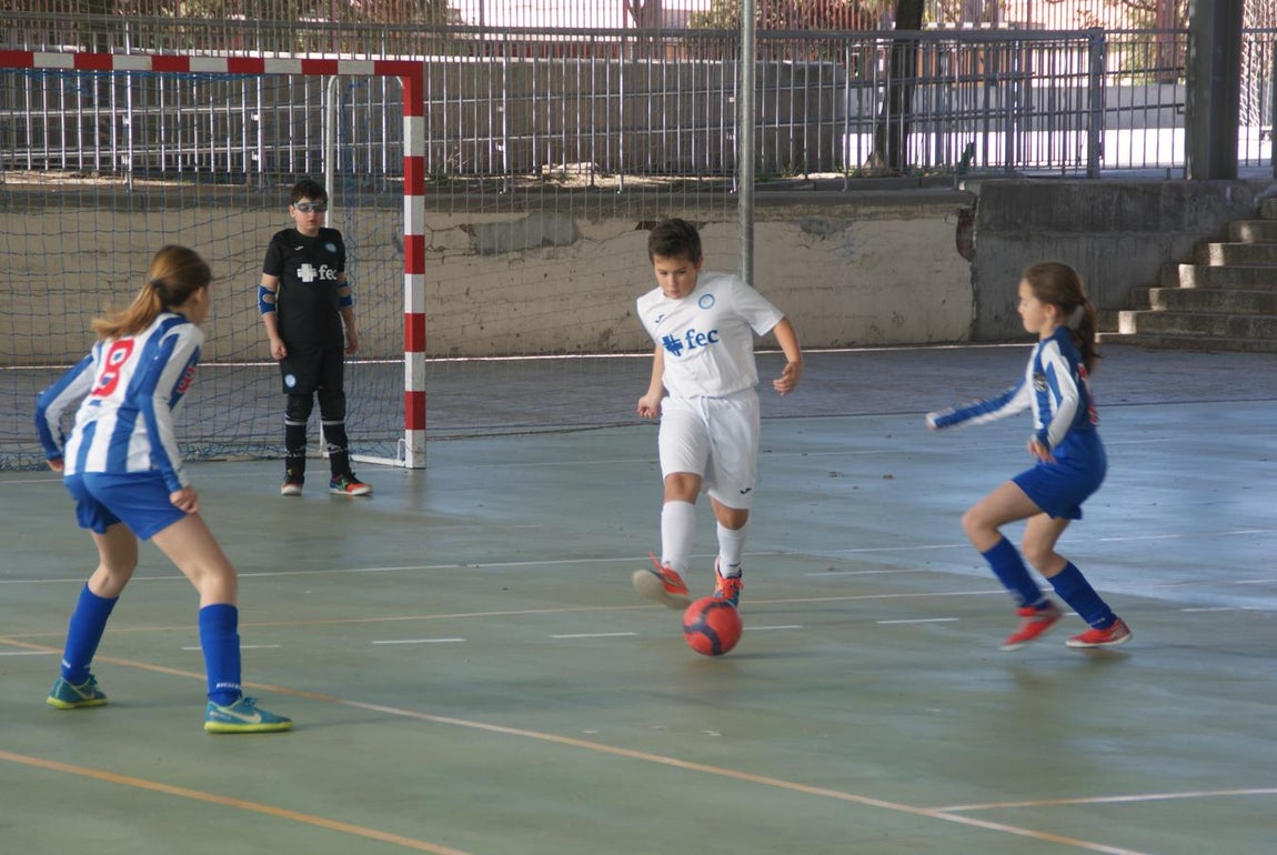 Las mejores imágenes del encuentro entre Nuestra Señora del Recuerdo y Vedruna Escuelas Inter «C»