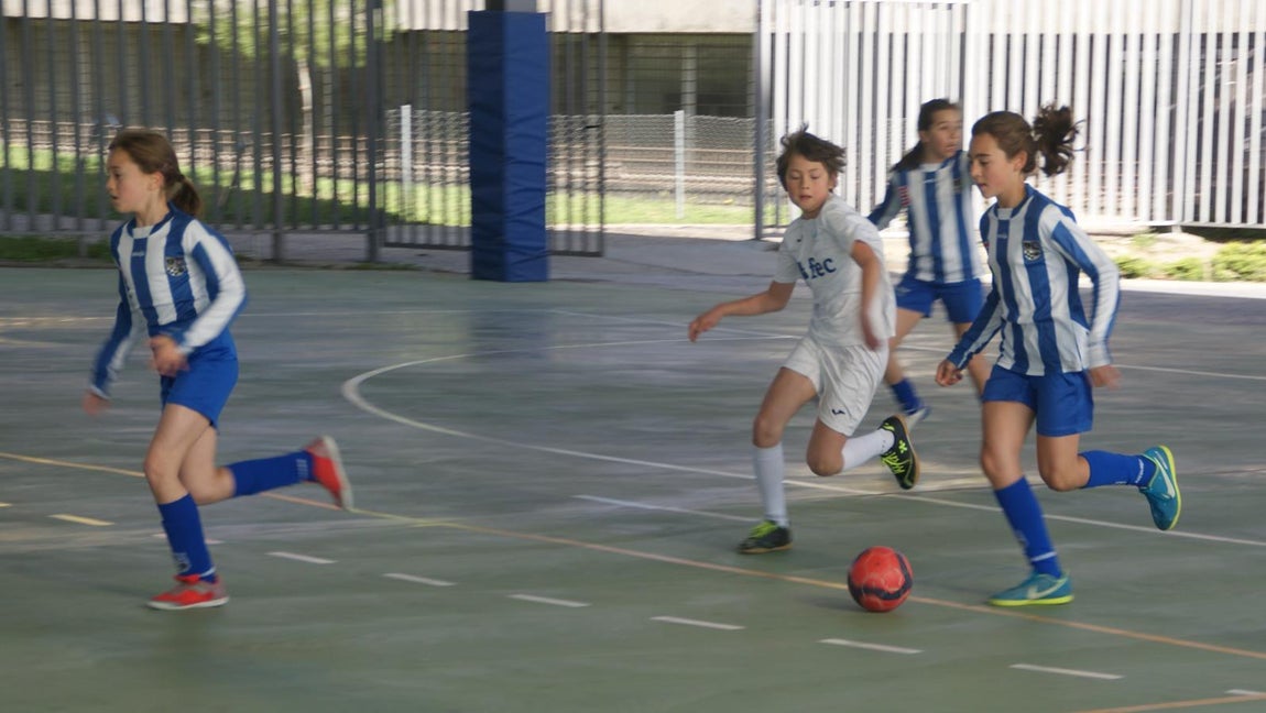 Las mejores imágenes del encuentro entre Nuestra Señora del Recuerdo y Vedruna Escuelas Inter «C»
