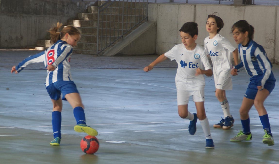 Las mejores imágenes del encuentro entre Nuestra Señora del Recuerdo y Vedruna Escuelas Inter «C»