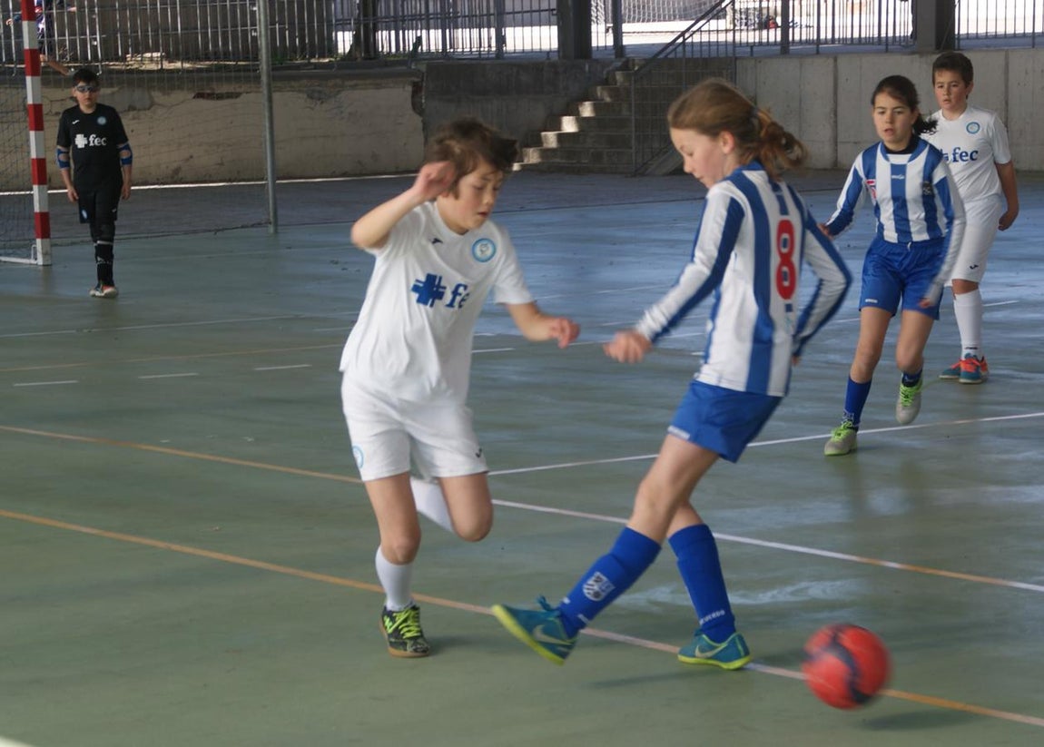 Las mejores imágenes del encuentro entre Nuestra Señora del Recuerdo y Vedruna Escuelas Inter «C»