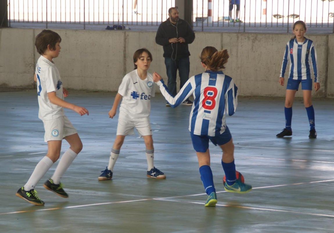 Las mejores imágenes del encuentro entre Nuestra Señora del Recuerdo y Vedruna Escuelas Inter «C»