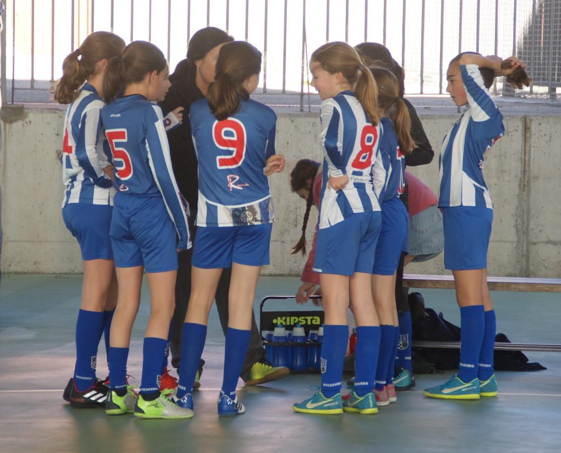 Las mejores imágenes del encuentro entre Nuestra Señora del Recuerdo y Vedruna Escuelas Inter «C»