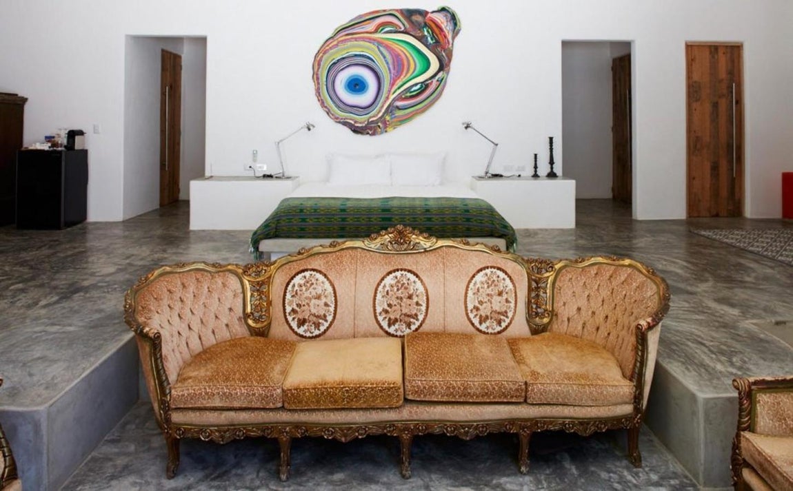 Escenarios inspiradores. Si se pudiera definir con un solo adjetivo al hotel éste sería "ecléctico" porque el interiorismo bebe de inspiraciones diversas