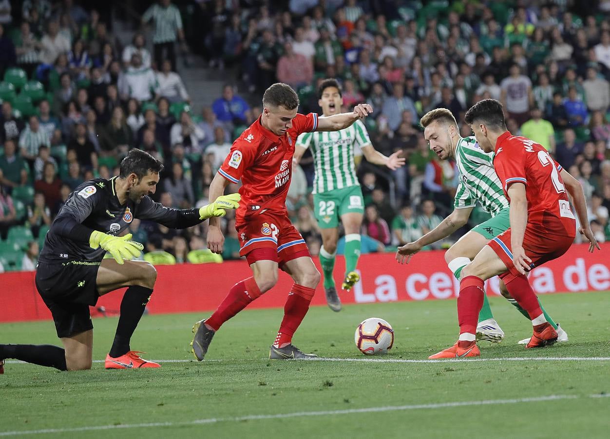 Las imágenes del Betis - Espanyol