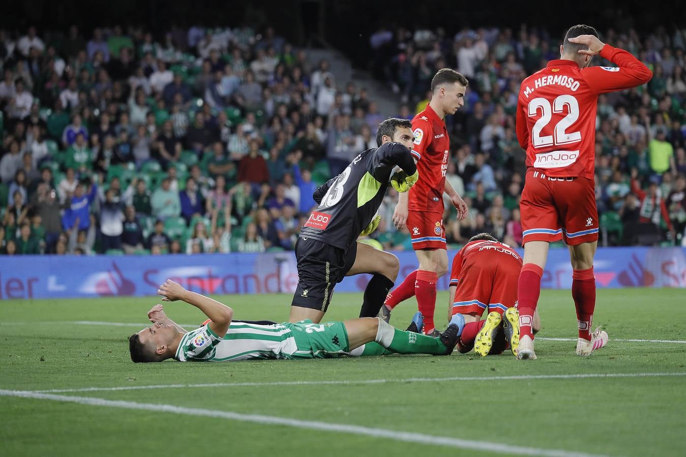 Las imágenes del Betis - Espanyol