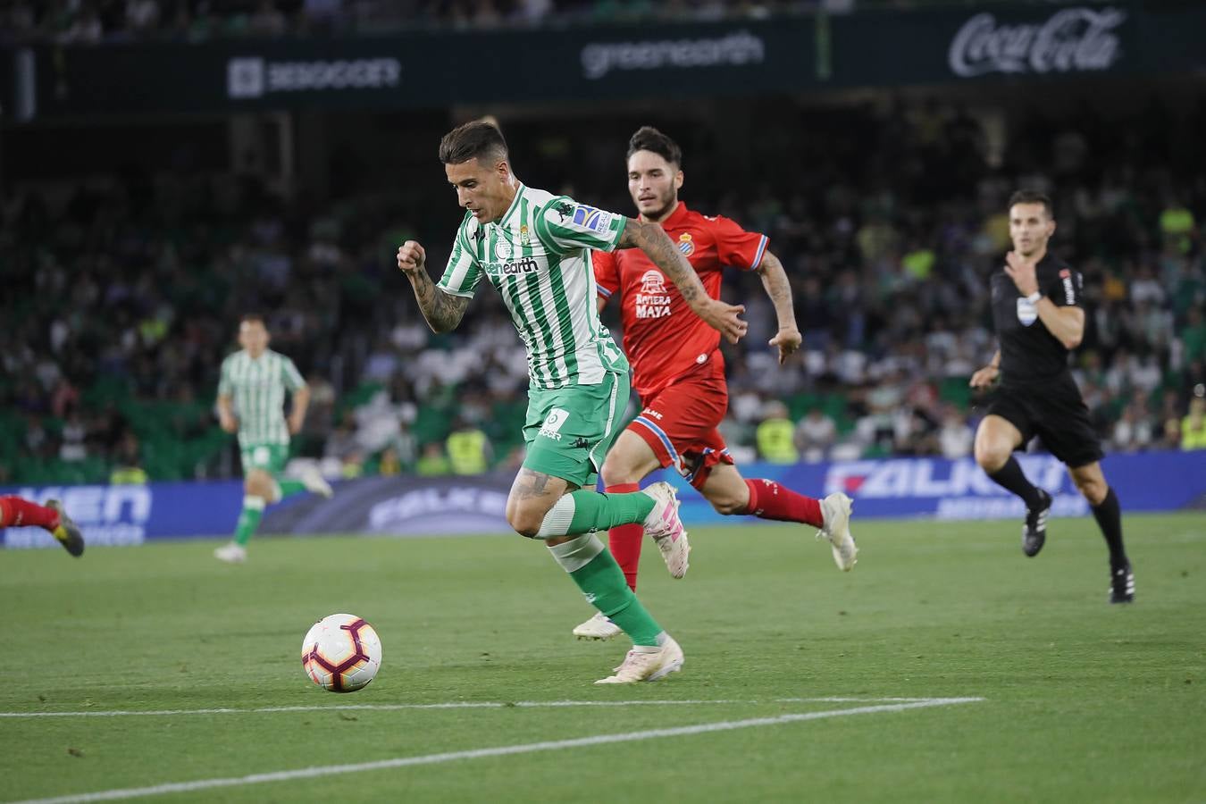 Las imágenes del Betis - Espanyol