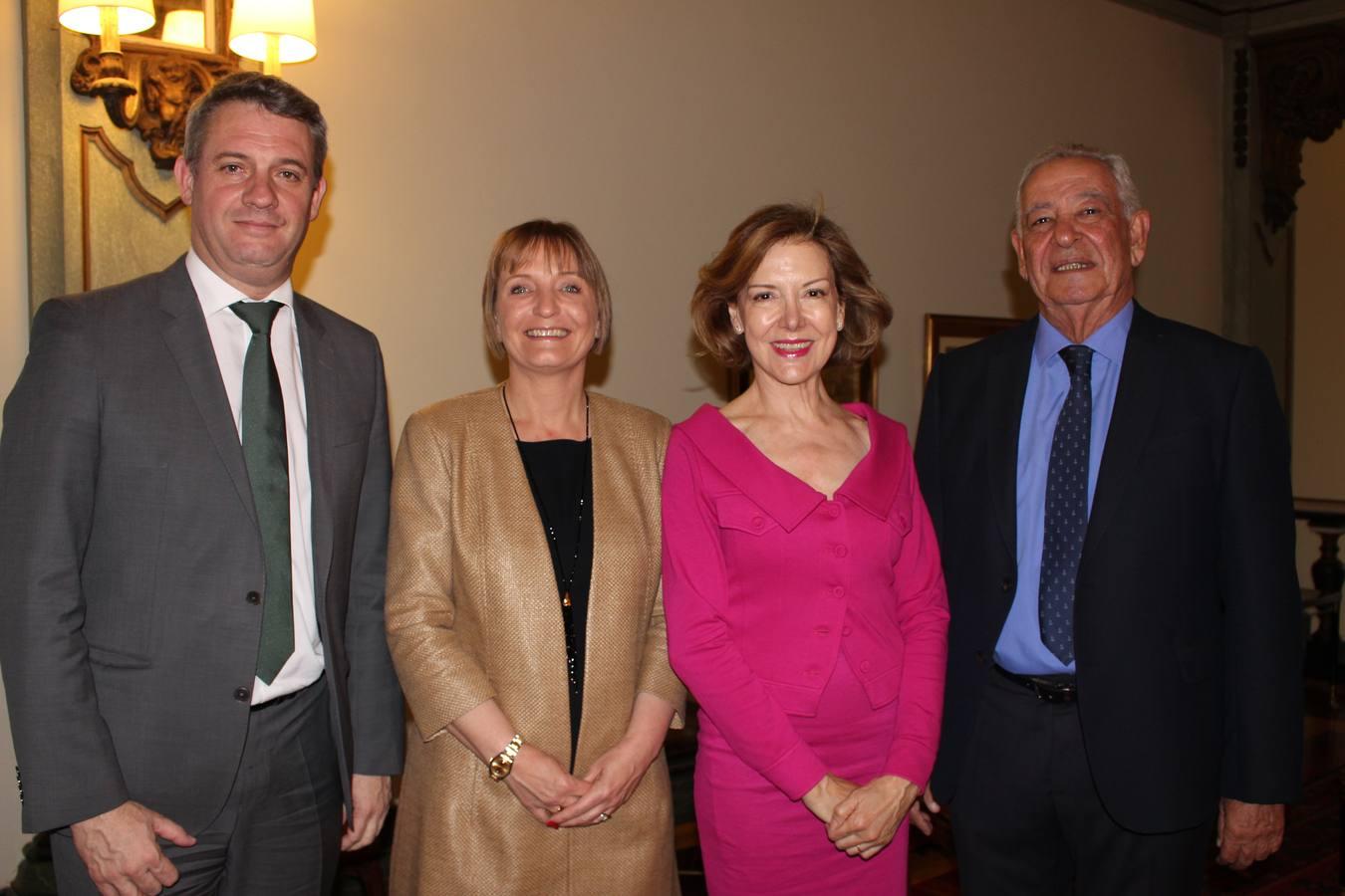 Ignacio Blasco, María Jesús Catalá, Concha Cobrero y Juan López Alonso