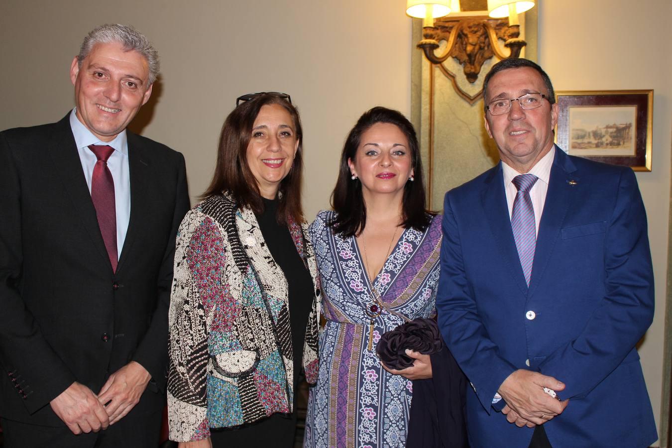 Antonio Dorantes, Ana Zafra, Manuela Almagro y Fernando Mora