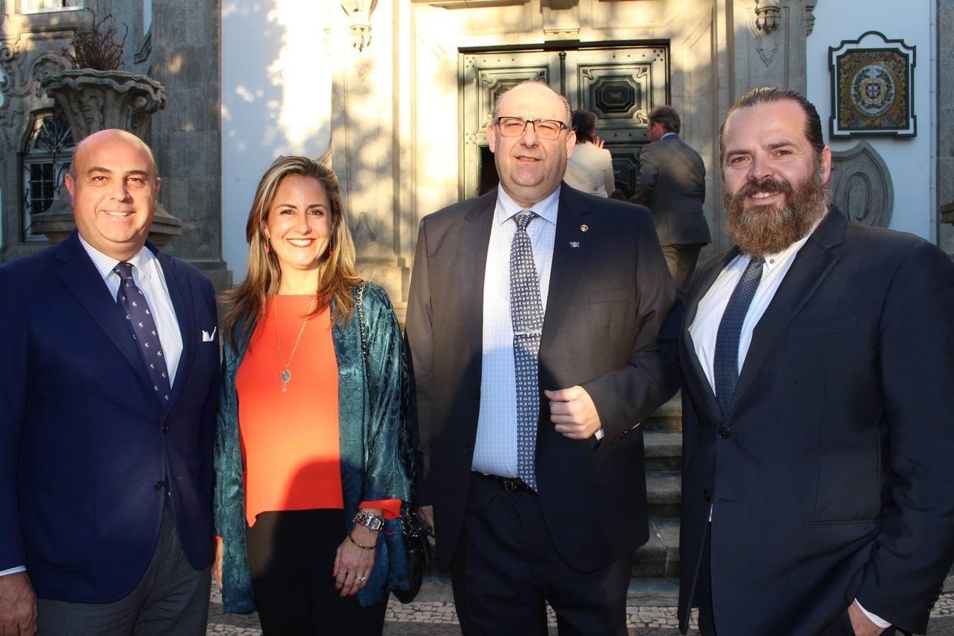 Pedro Sánchez-Cuerda, María Hernández, Salvador Velázquez y José Manuel Mayo