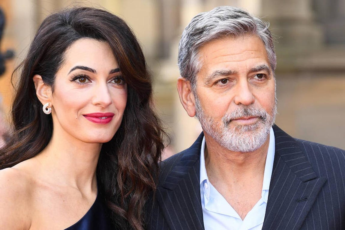 George y Amal Clooney. 