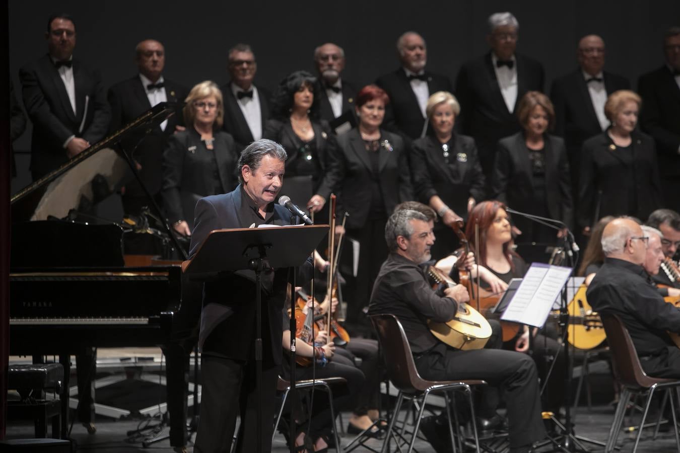 El concierto por los 140 años del Centro Filarmónico Eduardo Lucena, en imágenes