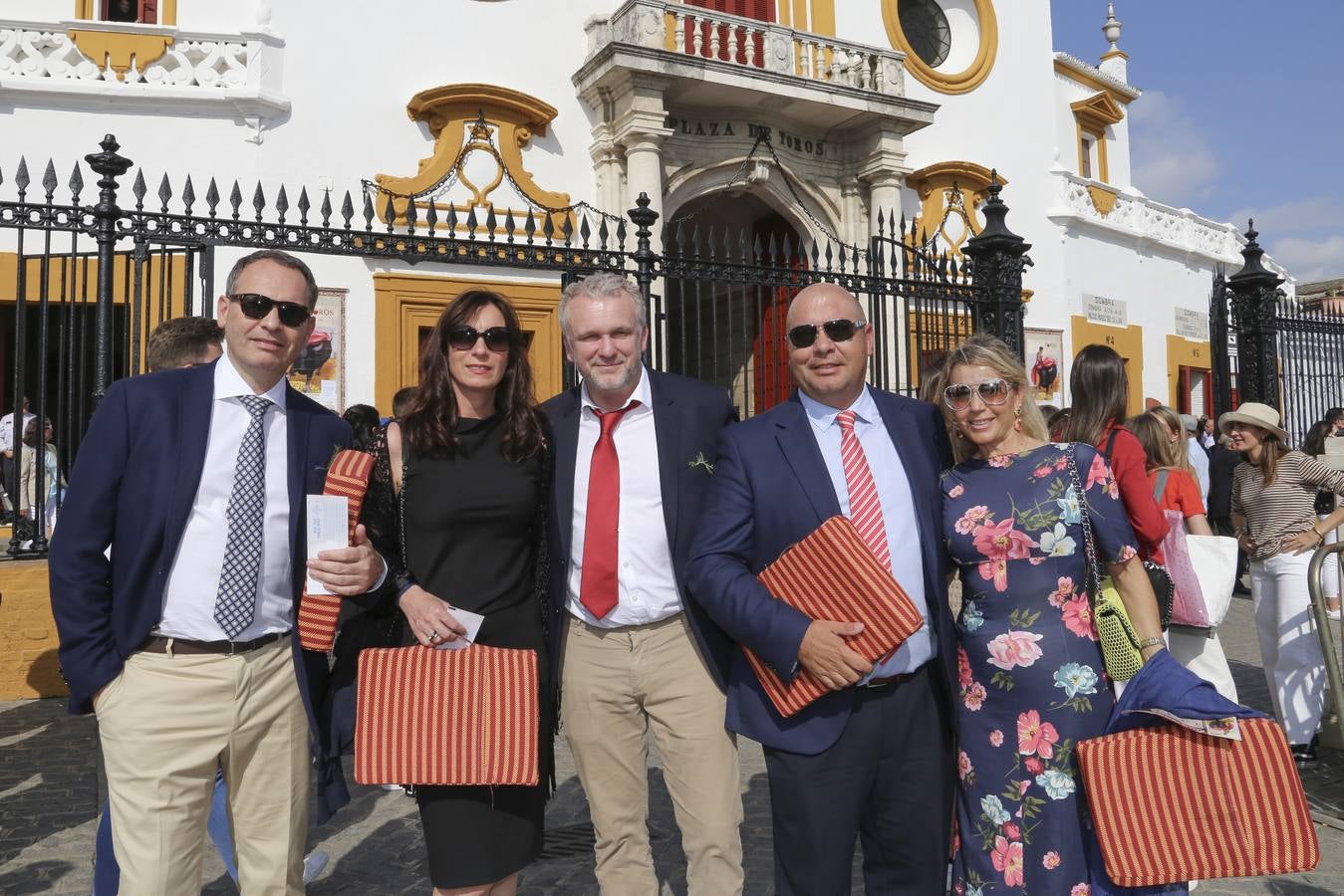 Philipe Lamazu, Sabin Lamazu, Michel Rijassou, Manuel Delgado y Lourdes Fermnández