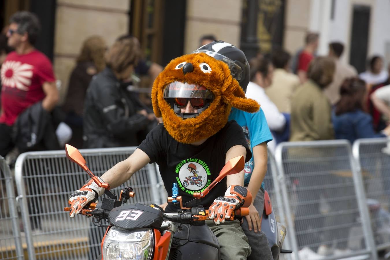 FOTOS: Una motorada de gran cilindrada