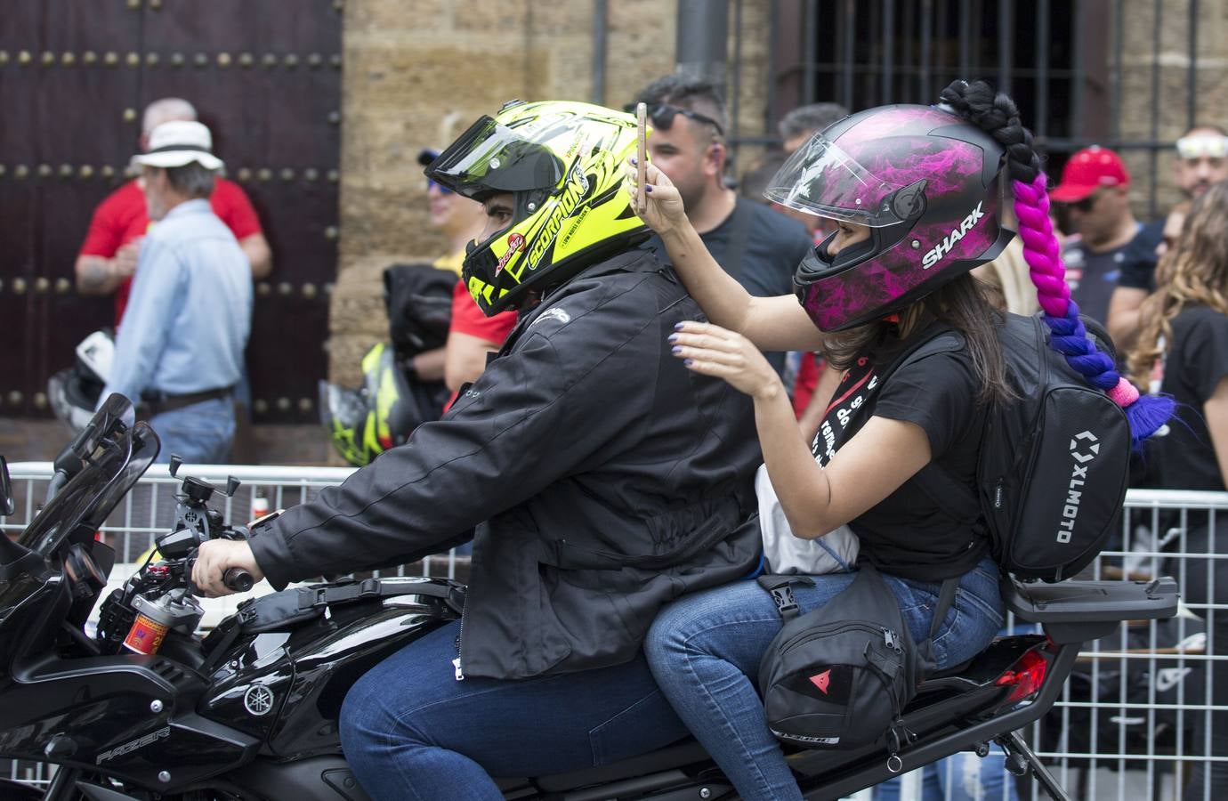 FOTOS: Una motorada de gran cilindrada