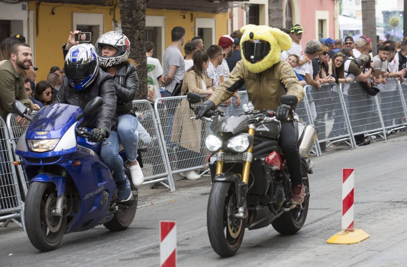 FOTOS: Una motorada de gran cilindrada