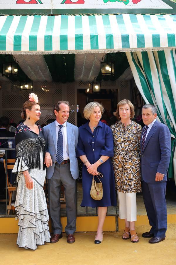 María José de la Puerta, Javier Melgarejo, Gadea Vázquez, Mercedes Serrano y Borja Melgarejo