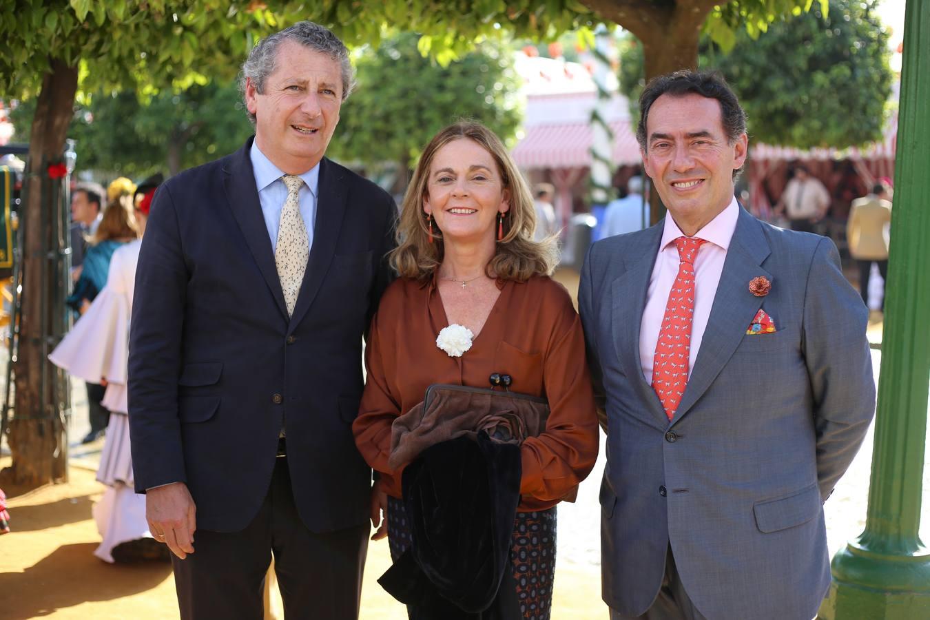 Jesús Maza, Gracia Mora y Francisco José Morales