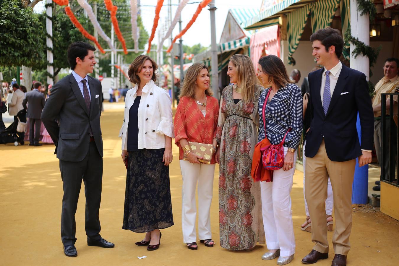 Vicente Bethencourt, Antonia Gil-Delgado, Beatriz Sanz, María Antonia Ariza, María Luisa Parias y Juan Bethencourt