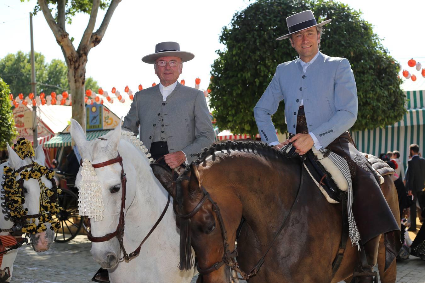 Joaquín dela Puerta Caro y José Luis de la Puerta Coloma