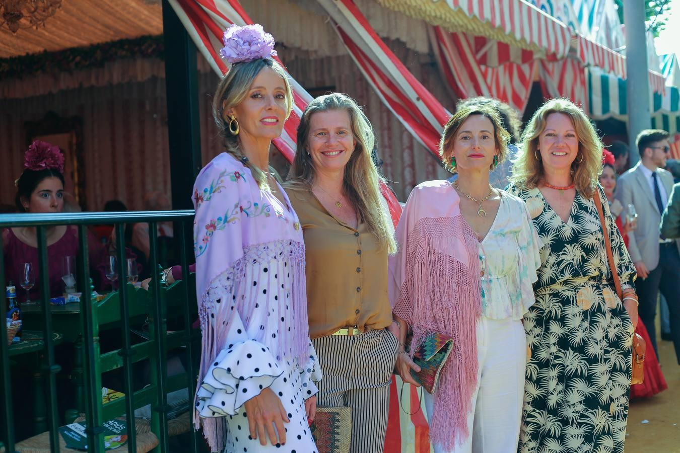 Blanca Losada, Tamara Colette, Marga Losada y Reyes Varela