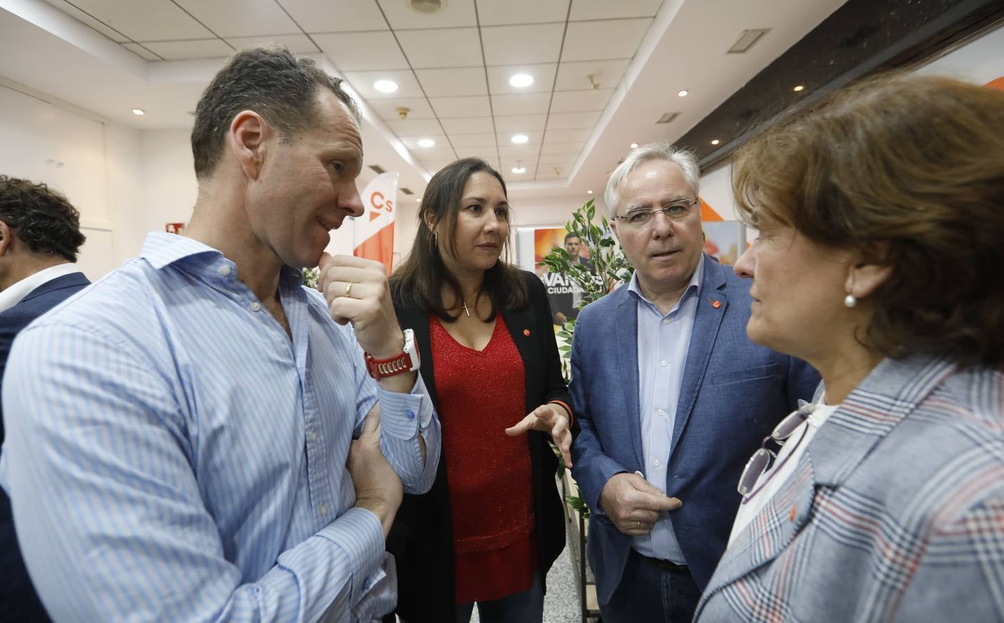 El arranque de la campaña de Ciudadanos en Córdoba, en imágenes