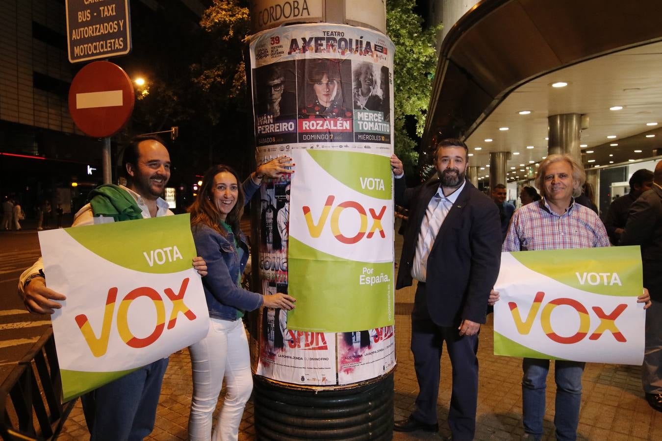 El inicio de campaña de Vox en Córdoba, en imágenes