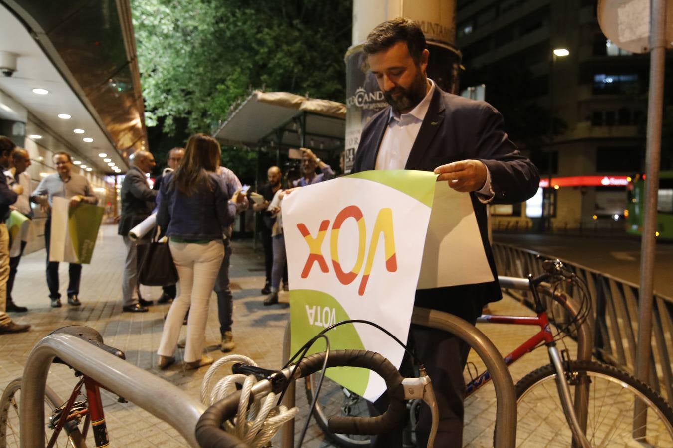 El inicio de campaña de Vox en Córdoba, en imágenes