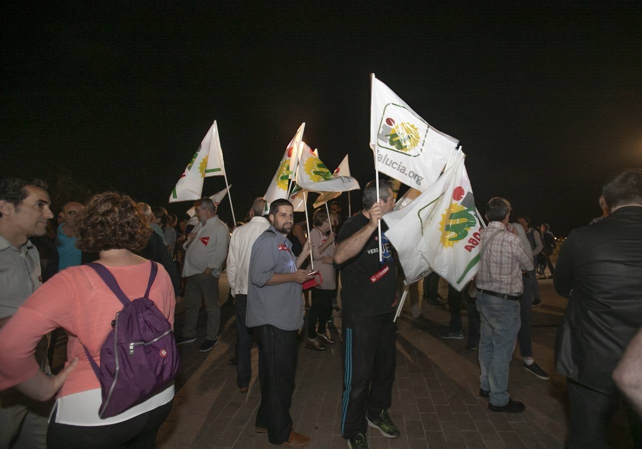 El inicio de la campaña de IU en Córdoba, en imágenes