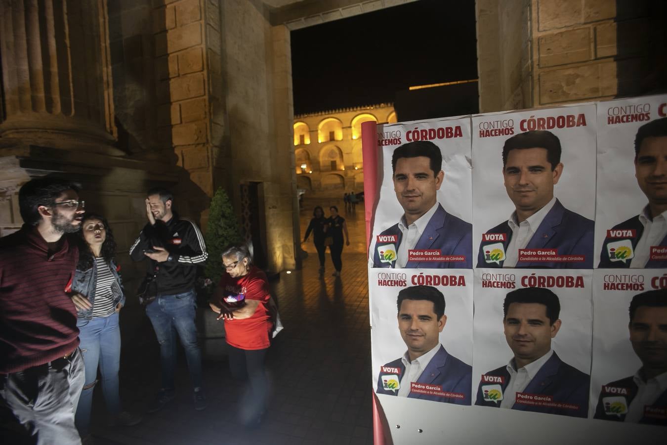 El inicio de la campaña de IU en Córdoba, en imágenes