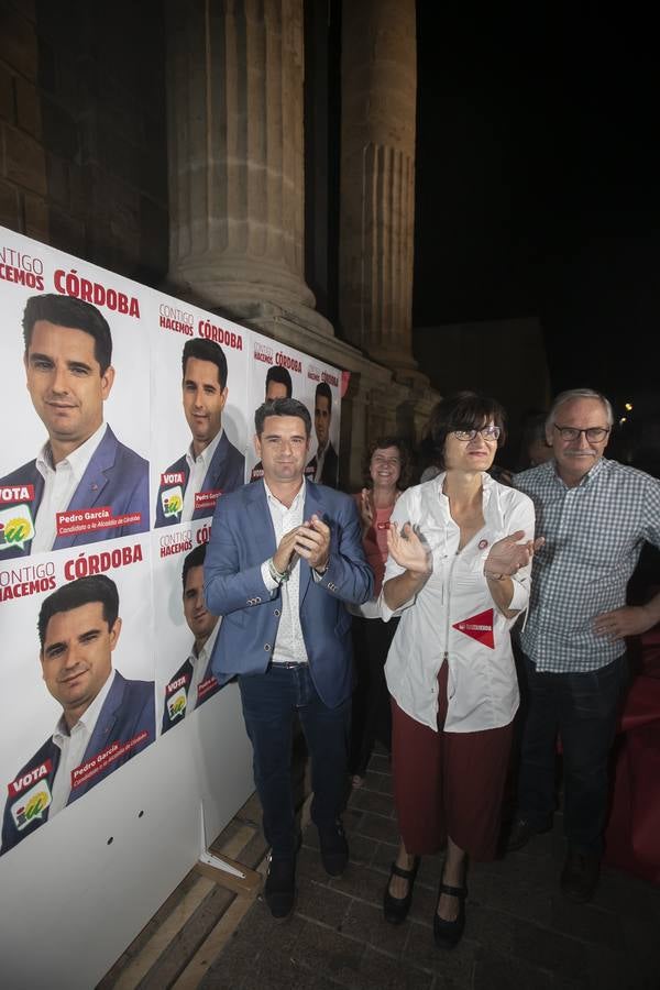 El inicio de la campaña de IU en Córdoba, en imágenes